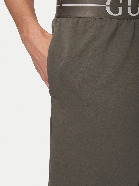 Guess Guess Спортни шорти U6GD00 KC241 Сив Regular Fit