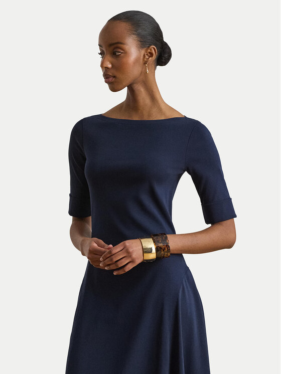 LAUREN RALPH LAUREN LAUREN RALPH LAUREN Kokteilinė suknelė Munzie 200973599005 Tamsiai mėlyna Regular Fit