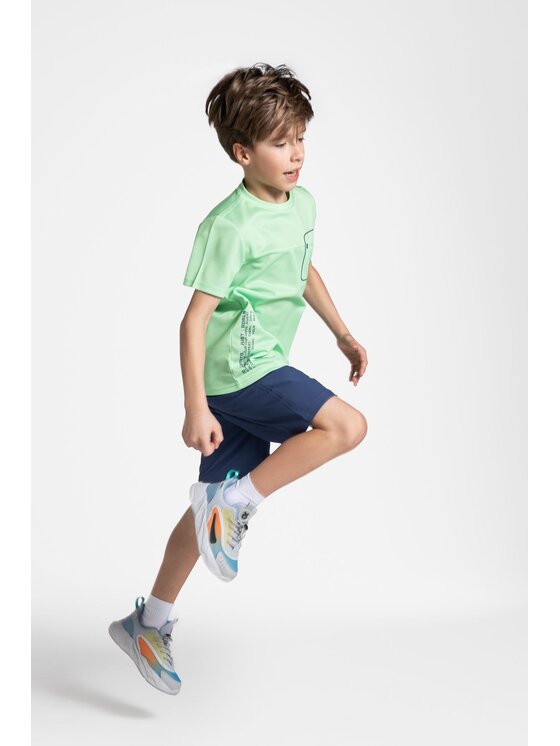 Lemon Explore Lemon Explore Szorty WL5119501ACB-015 Granatowy Regular Fit