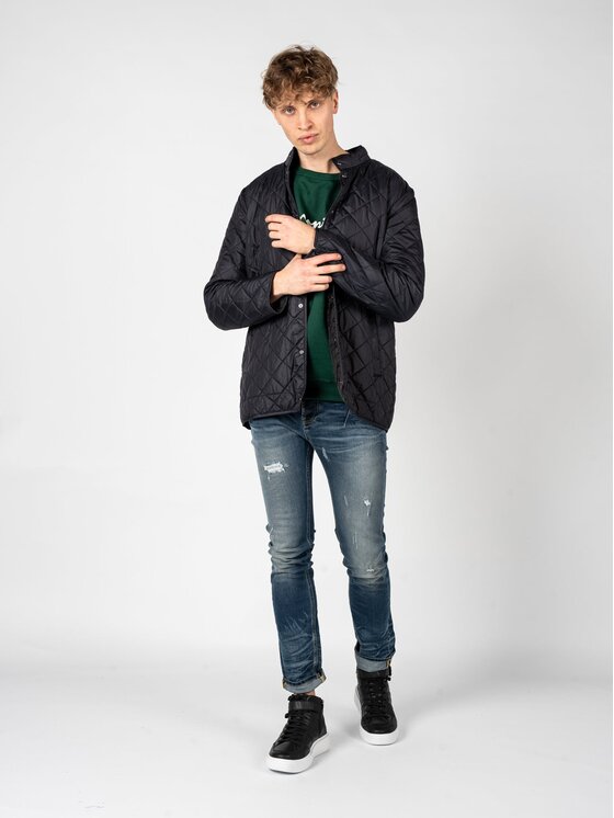 Geox Geox Bunda pro přechodné období M2622C T2920 Tmavomodrá Regular Fit