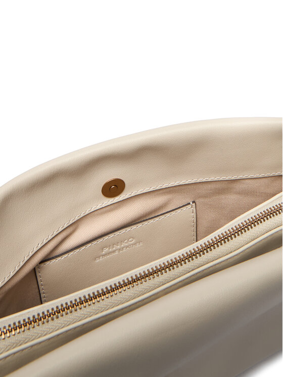 PINKO PINKO Handtasche Triplet Mini AI 25-26 PLTT 105883 A0QO Écru