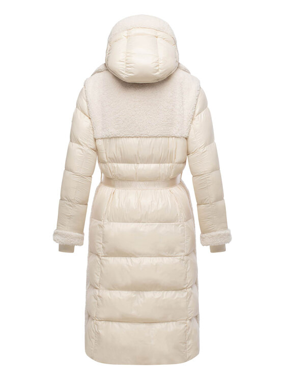 Navahoo Navahoo Kurtka zimowa Kuscheltraum Kremowy Regular Fit
