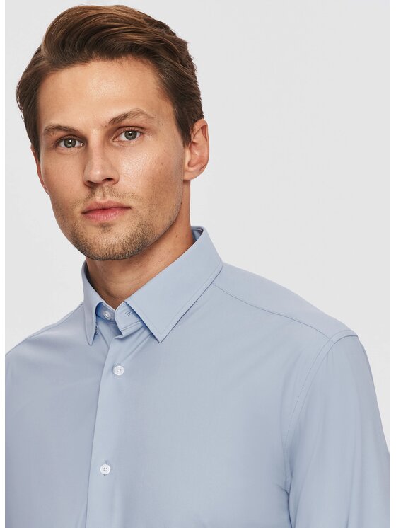 Pako Lorente Pako Lorente Koszula P26SF-1X-033 Niebieski Slim Fit