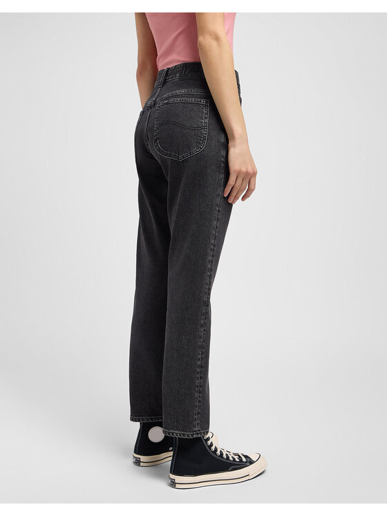 Lee Lee Jeansy RIDER Czarny Slim Fit