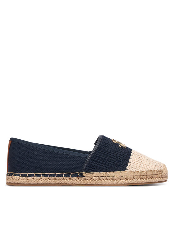 Tommy Hilfiger Tommy Hilfiger Espadrilles Script Crochet Espadrille FW0FW09502 Dunkelblau