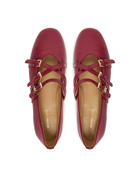 MICHAEL Michael Kors MICHAEL Michael Kors Ballerinas Indy 40T5IDFP2L Dunkelrot