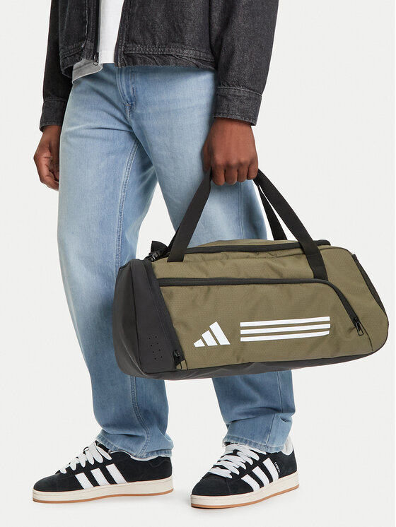 adidas adidas Geantă Essentials 3-Stripes Duffel Bag Small IZ1907 Kaki