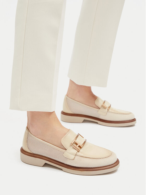 Hispanitas Hispanitas Loafersy HV254072 Écru