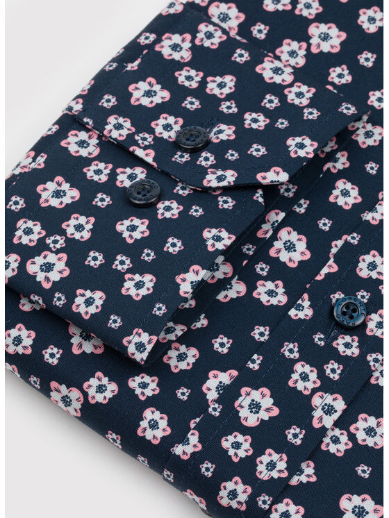 Pako Lorente Pako Lorente Koszula P22WF-1X-026 Granatowy Slim Fit