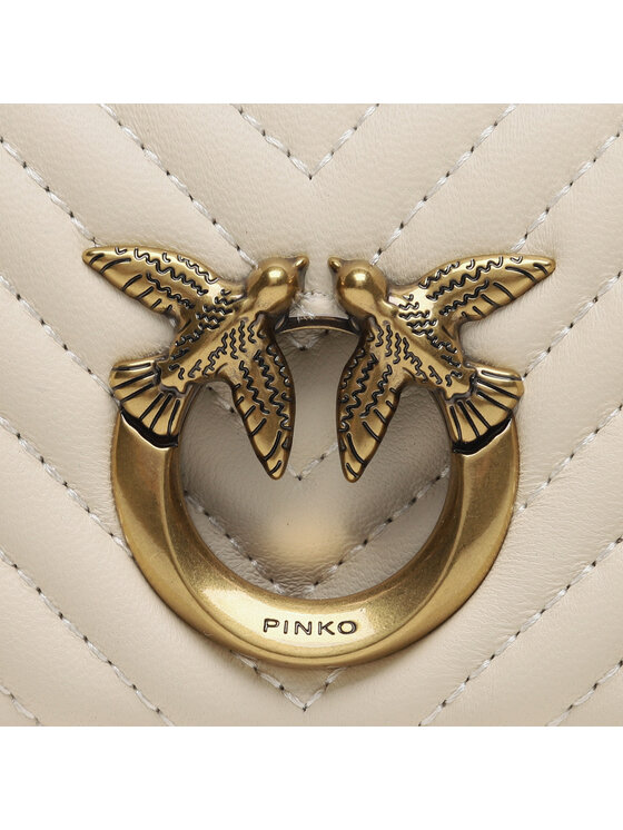 Pinko Pinko Torebka Love Click Mirco AL 23-24 PCPL 100069 A0GK Écru