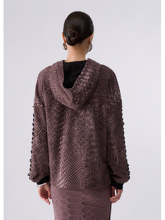 Liu Jo Liu Jo Felpa TF6177F0334L9241 Marrone Loose Fit