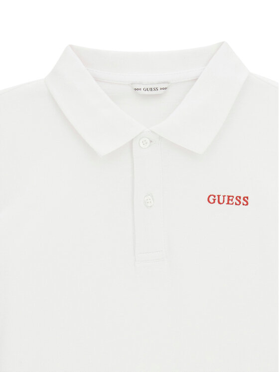 Guess Guess Poloshirt L6YP04 K3999 Weiß Regular Fit
