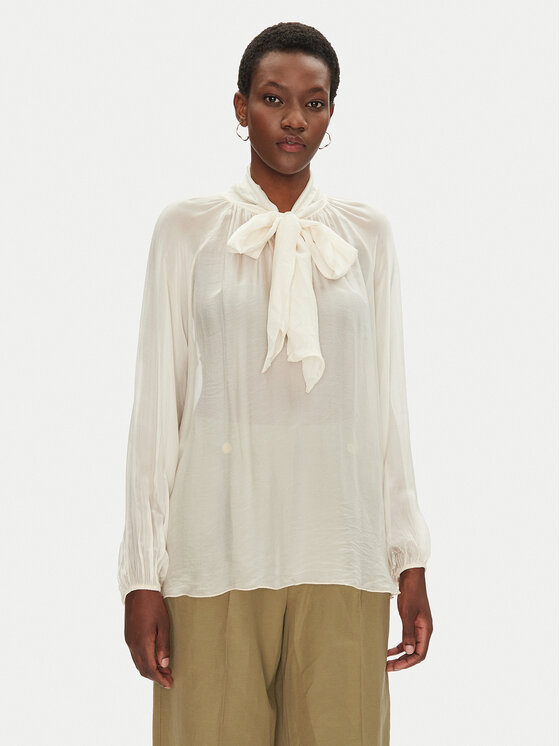 Dixie Dixie Bluza C207W022A Bež Regular Fit