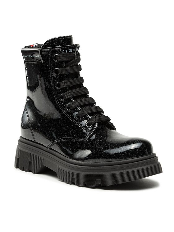 Tommy Hilfiger Tommy Hilfiger Μπότες T4A5-33041-1237999 M Μαύρο