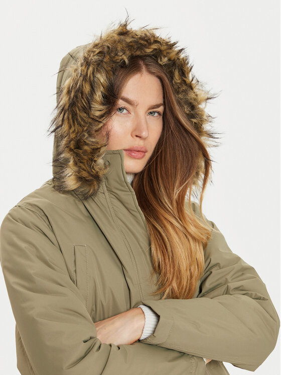 Brave Soul Brave Soul Куртка парка LJK-GREGORY Хакі Regular Fit