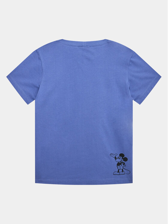 United Colors Of Benetton United Colors Of Benetton Marškinėliai 3096C10EC Mėlyna Regular Fit