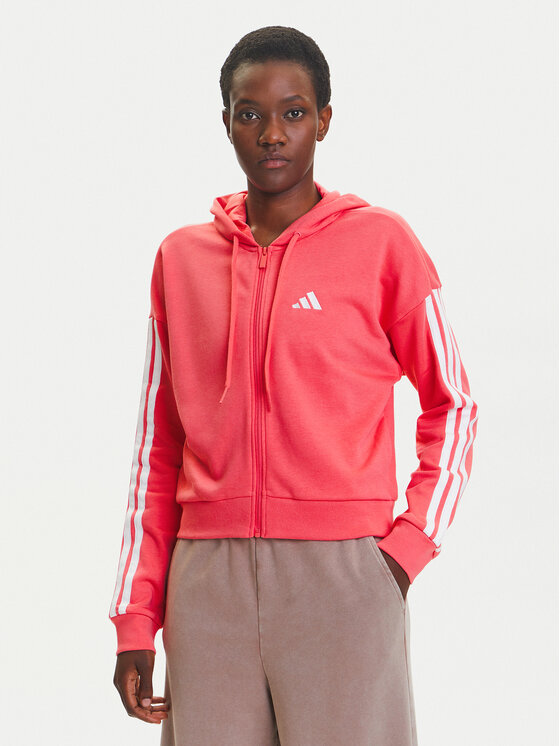 adidas adidas Pulóver Essentials 3-Stripes KE4388 Rózsaszín Regular Fit