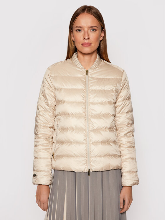 Peserico Geacă din puf S24386 02200 Bej Regular Fit