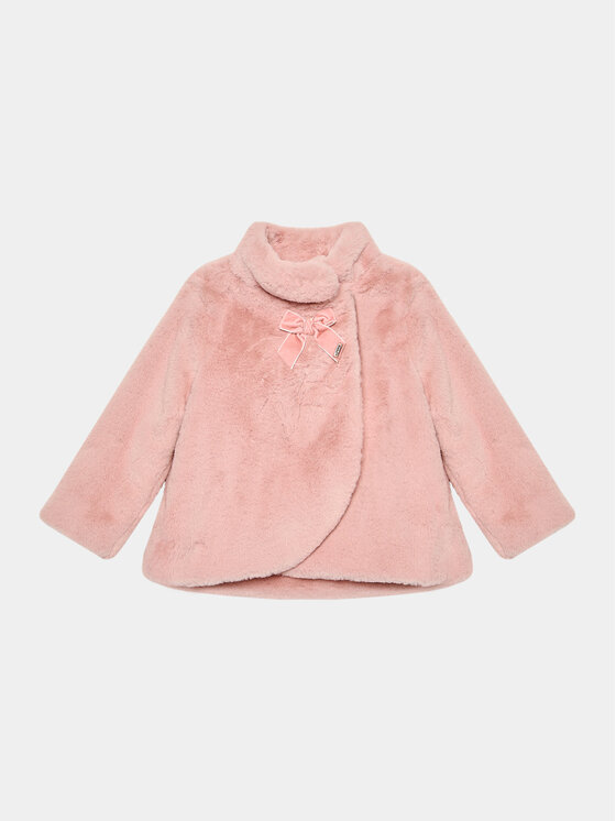 Mayoral Mayoral Pelzmantel 2.415 Rosa Regular Fit