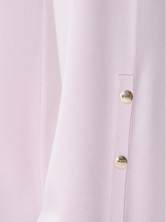 Liu Jo Sport Liu Jo Sport Pantaloni in maglia TF5252 MS59L Rosa Relaxed Fit