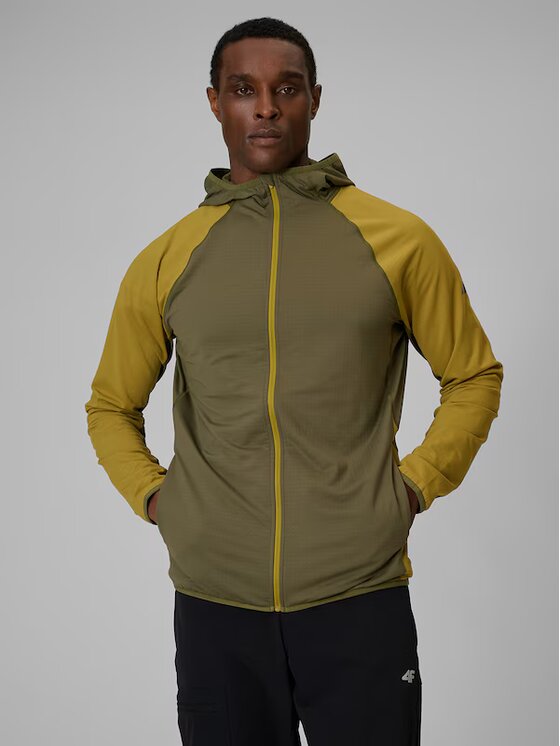 4F 4F Bluza TFSWM640-43-M Zielony Active Fit