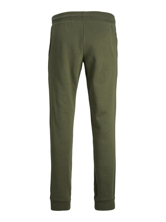 TeeShoppen TeeShoppen Joggery 'Basic Collection' Zielony Regular Fit