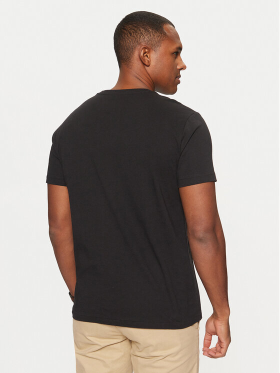 Polo Ralph Lauren Polo Ralph Lauren T-Shirt Classics 710671453010 Czarny Custom Slim Fit