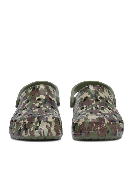 Crocs Crocs Natikače C-BAYA SEASONAL PRINTED CLOG 206230-3TC Zelena
