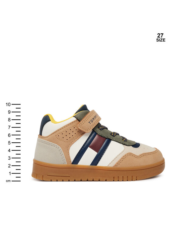 Tommy Hilfiger Tommy Hilfiger Sneakersy High Top Lace-Up/Velcro Sneaker T1X9-35229-1269 M Kolorowy