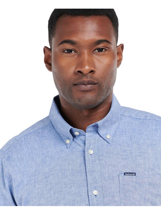 Barbour Barbour Camicia 251mmsh5090-bl33 Blu Regular Fit