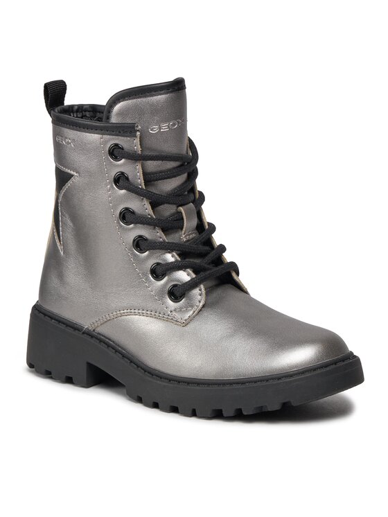 Geox Geox Trappers Jr Casey J9420G 000NF C1363 S Argintiu