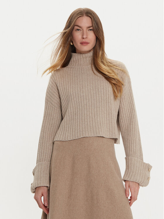 ViCOLO ViCOLO Dolčevita 55016S Bež Regular Fit