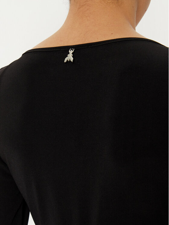 Patrizia Pepe Patrizia Pepe Večernja haljina 8A1443 J015 Crna Regular Fit