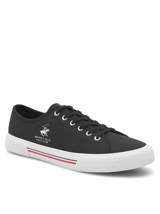 Beverly Hills Polo Club Beverly Hills Polo Club Sneakers aus Stoff M-24MVS5012 Schwarz
