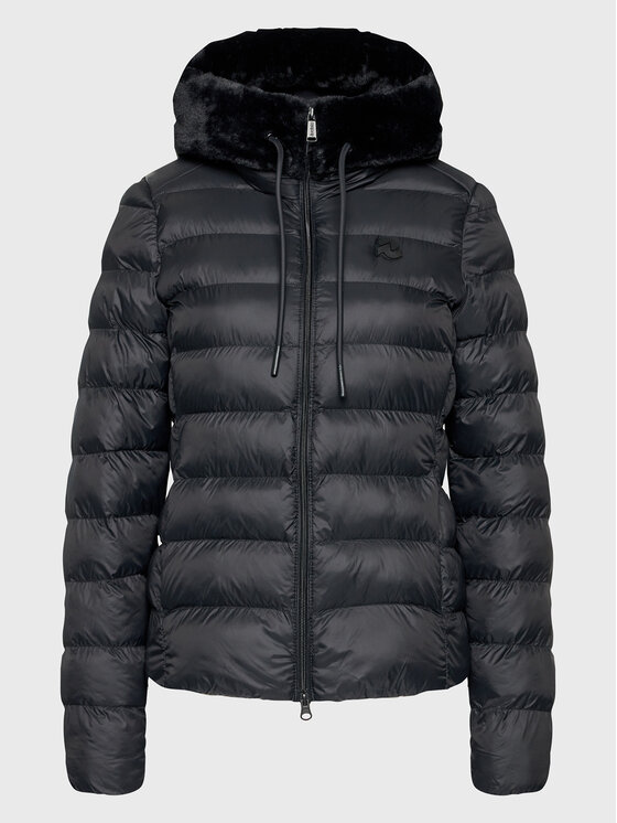 Invicta Geacă din puf 4431888/DP Negru Regular Fit 4431888/DP imagine noua