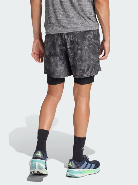 adidas adidas Szorty sportowe 154109 Szary Regular Fit