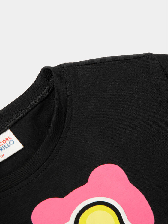Coccodrillo Coccodrillo T-shirt WC4143201JPK Crna Regular Fit