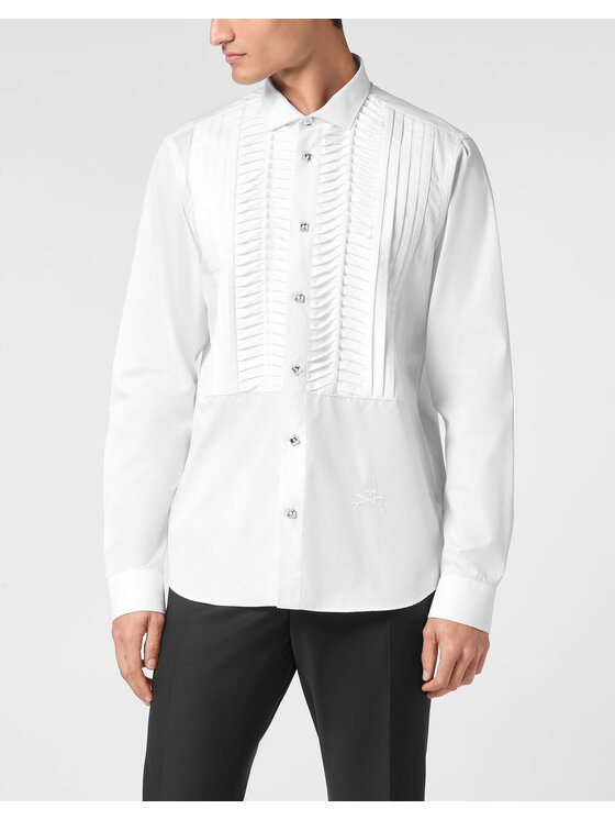PHILIPP PLEIN PHILIPP PLEIN Košeľa 11473 Biela Slim Fit