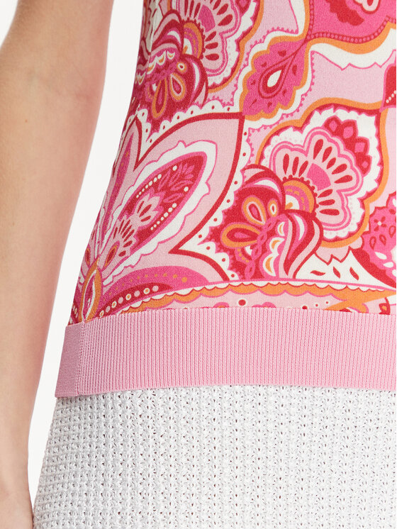 Luisa Spagnoli Luisa Spagnoli Blūze Crotone 58243 Rozā Regular Fit