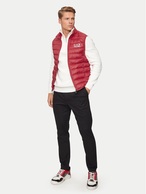 EA7 Emporio Armani EA7 Emporio Armani Ujjatlan 8NPQ01 PN29Z 1461 Piros Regular Fit