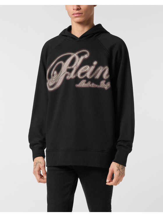 PHILIPP PLEIN PHILIPP PLEIN Mikina 26933 Čierna Regular Fit