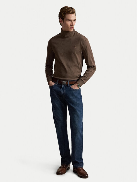Polo Ralph Lauren Polo Ralph Lauren Поло 710760126502 Кафяв Regular Fit