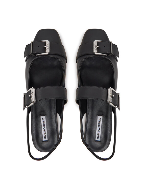 KARL LAGERFELD KARL LAGERFELD Balerini Konnie KL40186A Negru