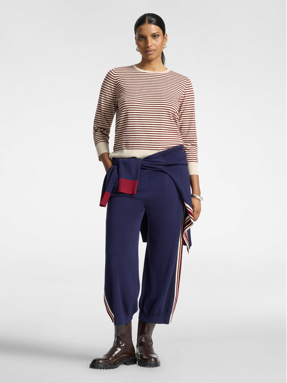 Elena Mirò Elena Mirò Maglione M052Z000814N0A1 Bordeaux Regular Fit