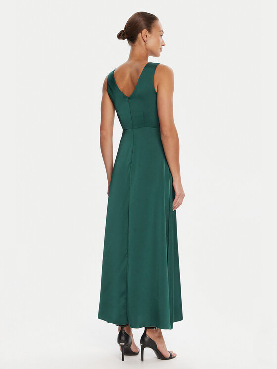 Rinascimento Rinascimento Večernja haljina CFC0124986003 Zelena Regular Fit