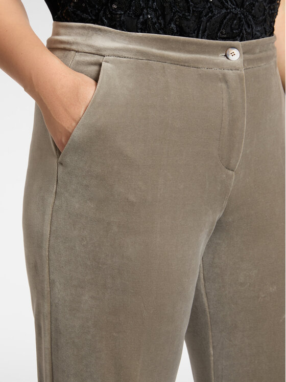 Elena Mirò Elena Mirò Pantaloni di tessuto P165P300369N013 Grigio Regular Fit