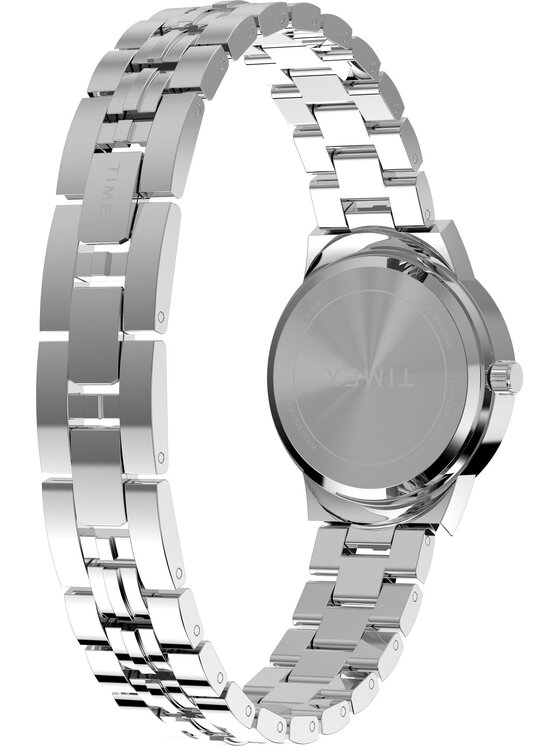 Timex Timex Zegarek TW2Y38400 Srebrny