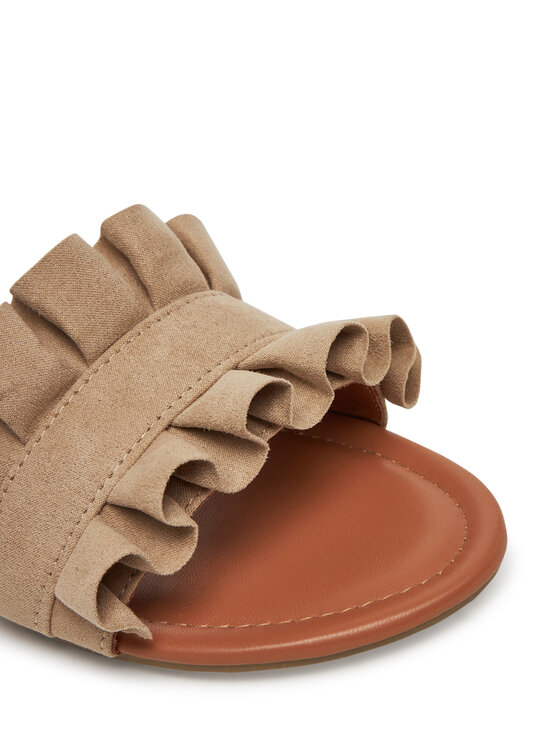 Pieces Pieces Papucs Nola 17101699 Bézs