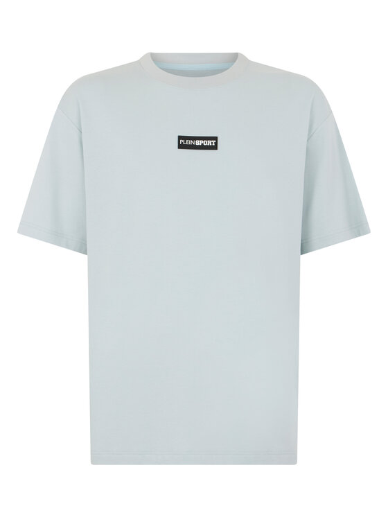 Plein Sport Plein Sport T-Shirt 31010 Niebieski jasny Regular Fit