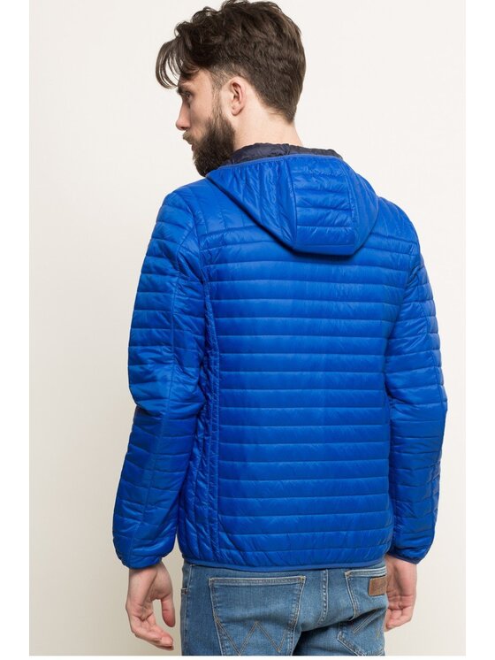 Wrangler Wrangler Kurtka przejściowa PUFFER Niebieski Slim Fit